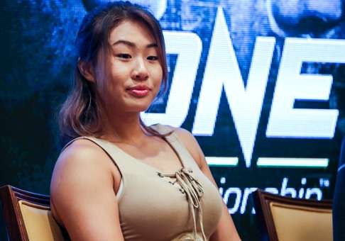 Angela Lee is the poster girl for One Championship. Photo: Jonathan Wong