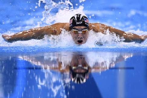 Phelps win gave him his 22nd Olympic gold medal. Photo: AFP