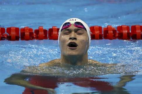 Sun Yang of China fails to make the 1,500 metre freestyle final. Photo: Reuters
