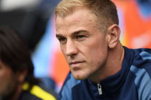 Joe Hart’s position as first-choice keeper at Manchester City hangs in the balance. Photo: AFP