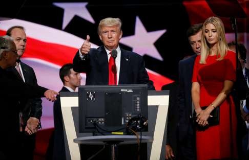 Republican nominee Donald Trump. Photo: Reuters