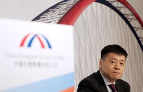 China Hongqiao CEO Zhang Bo said the industry was not in a ‘major overcapacity’ situation. Photo: Paul Yeung