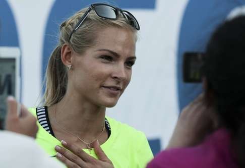 Russian long jumper Darya Klishina. Photo: AP