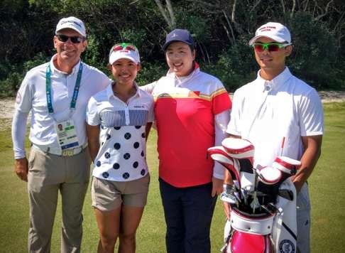 Chan practiced with major winner Feng Shanshan on Monday.