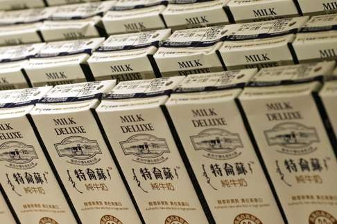 Mengniu Dairy’s liquid milk sales, including its high-end Milk Deluxe offerings, jumped 8.3 per cent to 23.76 billion yuan, and yoghurt sales surged 31.57 per cent. Photo: Reuters