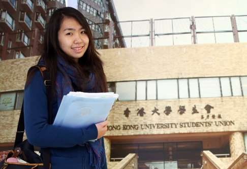 Student union president Althea Suen says discussion of independence should not be banned on campus. Photo: David Wong