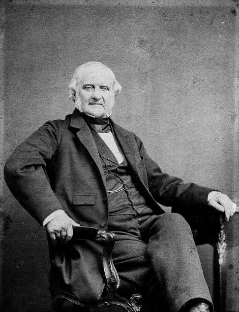 A photograph of George Peabody taken in 1860. File photo