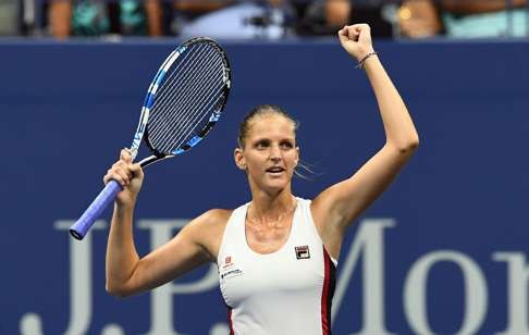 Pliskova will now meet either Caroline Wozniacki or new world number one Angelique Kerber in the final of the US Open. Photo: AFP