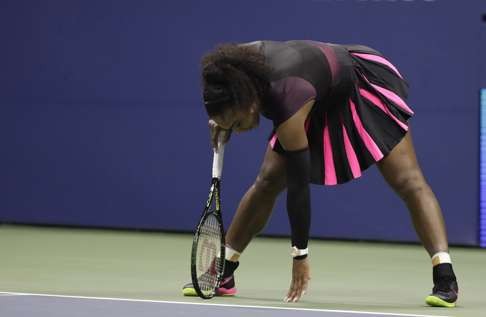 Williams will lose her world number one spot to Germany’s Angelique Kerber on Monday. Photo: AP