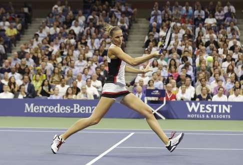 Pliskova was playing in her first grand slam semi-final. Photo: AP