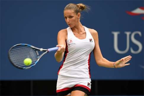 Pliskova fought a hard match and made the new world number one work hard for her second grand slam title. Photo: Xinhua