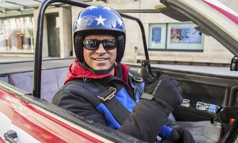 LeBlanc on Top Gear.