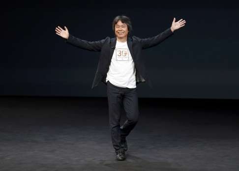 Miyamoto has been with Nintendo since 1977, helping create games such as The Legend of Zelda, Star Fox, F-Zero, Super Mario Bros and Donkey Kong. Photo: Reuters