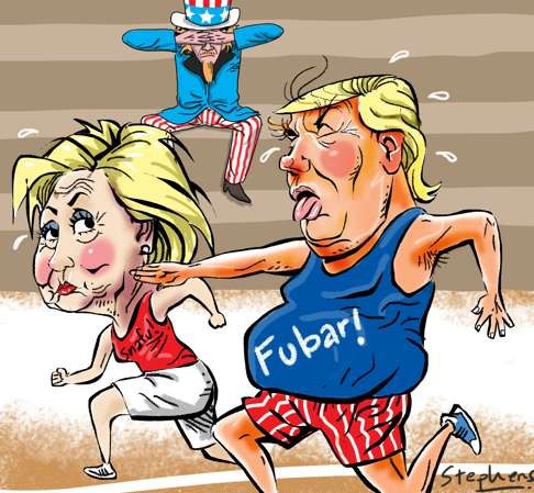 To see why Trump is gaining on Clinton, despite his flaws as a candidate, just compare their economic policy proposals. Illustration: Craig Stephens