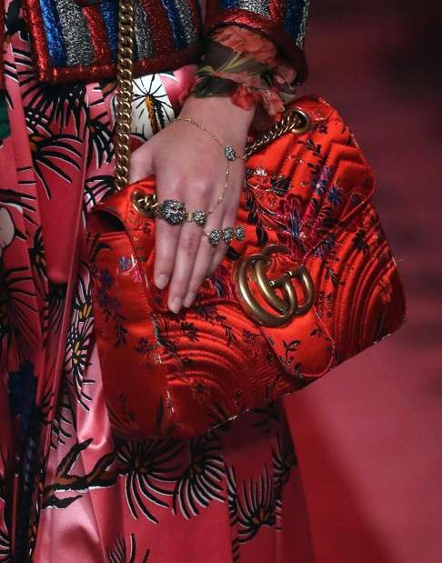 The Gucci show is one of the hottest tickets in Milan. Photo: EPA