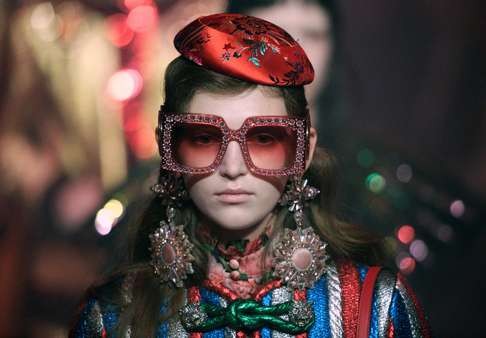 More eyewear bling. Photo: Reuters