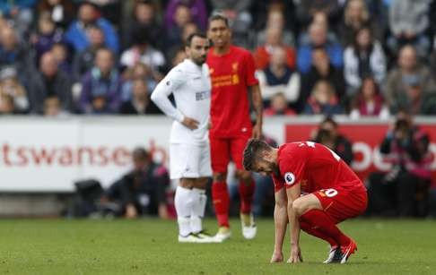 Liverpool's Adam Lallana is facing a spell on the sidelines.