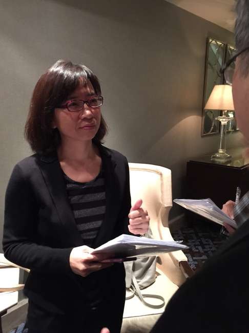 Taiwan Civil Aeronautics Administration deputy director Ho Shu-ping said her delegation held talks with “relevant authorities and those in charge of aviation affairs”. Photo: CNA