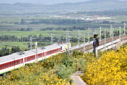 The Ethiopia-Djibouti railway, Africa's first modern electrified railway, was to set to become fully operational on Wednesday. Photo: Xinhua