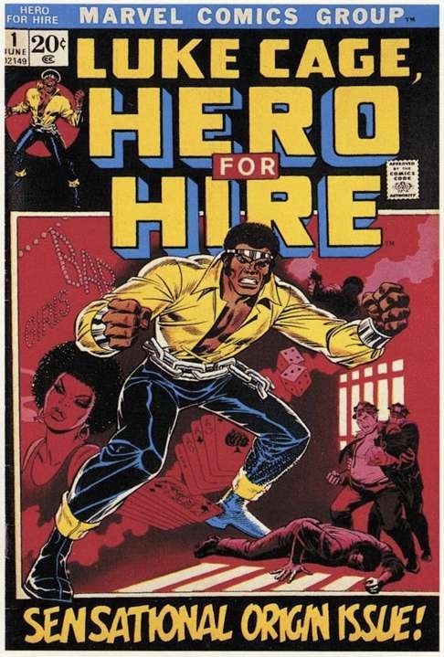Luke Cage’s comic debut in 1972.