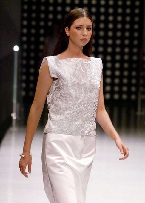 Ivanka Trump, daughter of American tycoon Donald Trump, models at Australian Fashion Week in 1999. File photo: Reuters