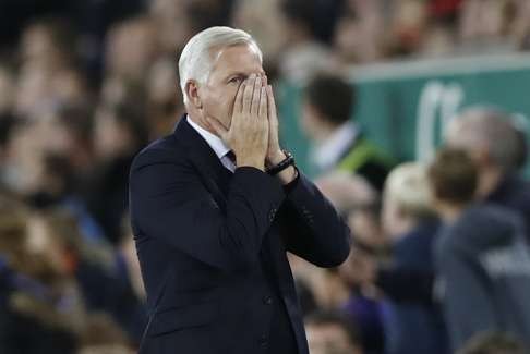 Crystal Palace manager Alan Pardew appeared to suggest he would be open to taking the England manager’s role. Photo: Reuters