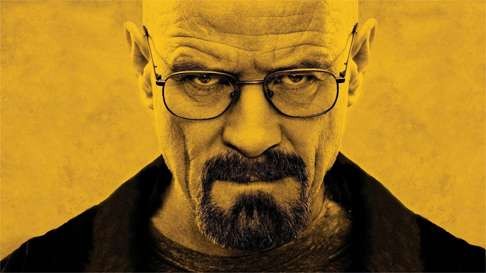 Bryan Cranston as cold-blooded meth kingpin Walter White in Breaking Bad.