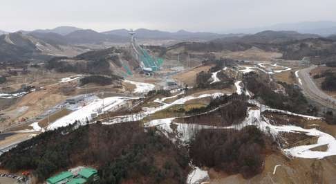 South Korea will host the 2018 Winter Olympics at Pyeongchang. Photo: EPA