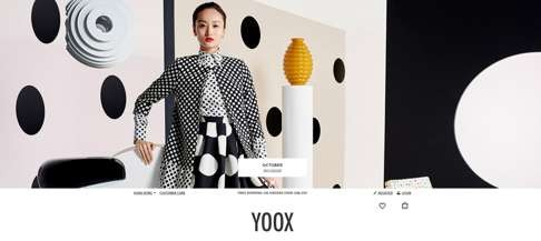 The Yoox customer care site for Hong Kong