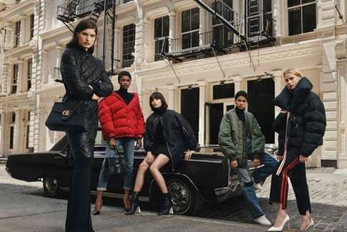 Net-a-Porter’s ad campaign for The Sporty Jacket.