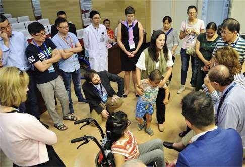 Visiting medical experts in Suzhou answer China’s need for more education to deal with spina bifida cases effectively.