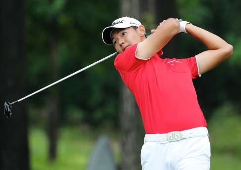 Jason Hak during the fourth round of the Pingan Bank Open.