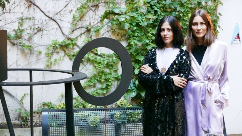 Attico co-founders Gilda Ambrosio (left) and Giorgia Tordini.