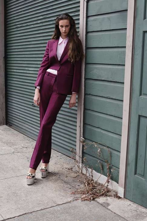 Blazer and pants by Ports 1961. Photo: Olivia Tsang