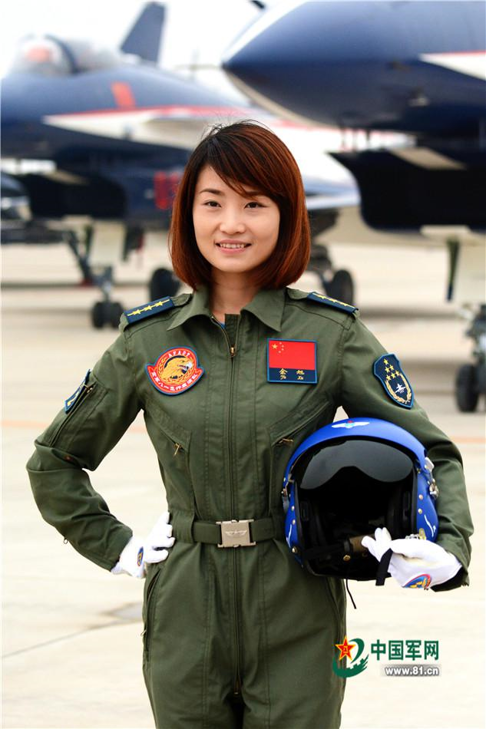 Yu Xu applied to become a pilot jet in 2005. Photo: PLA Daily