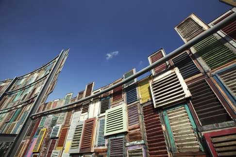 The Potato Head Beach Club in Seminyak, Bali, designed by Indonesian architect Andra Matin. Photo: Potato Head Beach Club