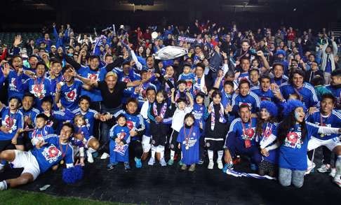 Eastern after winning the Senior Shield in 2015. Photo: Dickson Lee