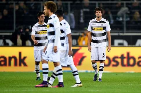 Borussia Moenchengladbach lost 2-1 home loss to Cologne at the weekend. Photo: EPA