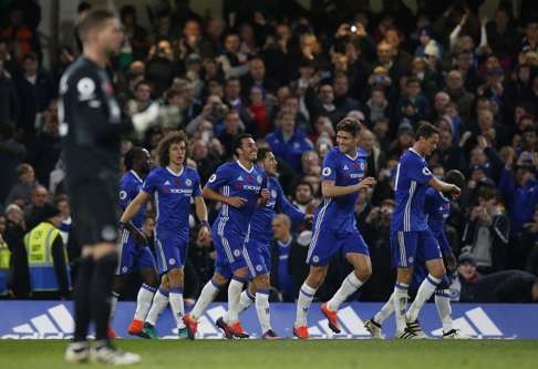 Chelsea beat Everton 5-0 last time out at home. Photo: Reuters