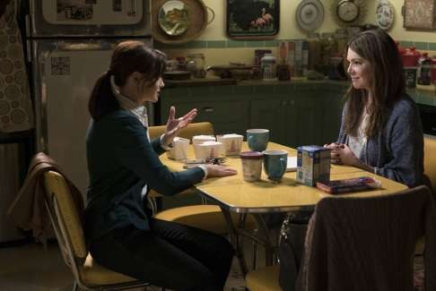 The Gilmore Girls, reunited.