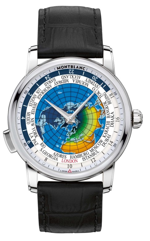 The Montblanc 4810 Orbis Terrarum reveals the sophistication, beauty and practicality of world-timer watches.
