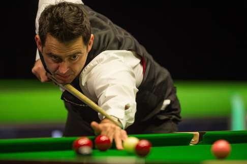 Ronnie O’Sullivan was at his sparkling best in his 6-1 win over Michael Georgiou of Cyprus. Photo: Xinhua