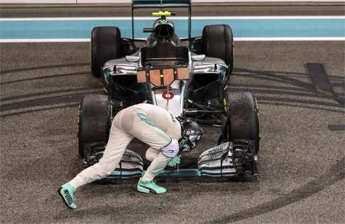 Germany’s Nico Rosberg sealed this year’s world championship. Photo: EPA