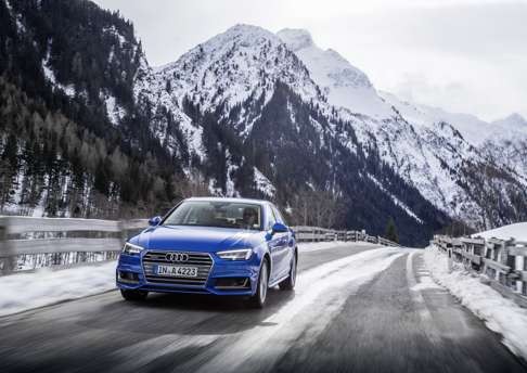 The Audi A4 features tri-zone climate control. Photo: Newspress