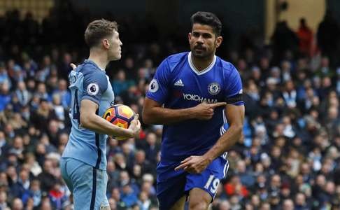 Chelsea’s Diego Costa has been on fire this season. Photo: Reuters