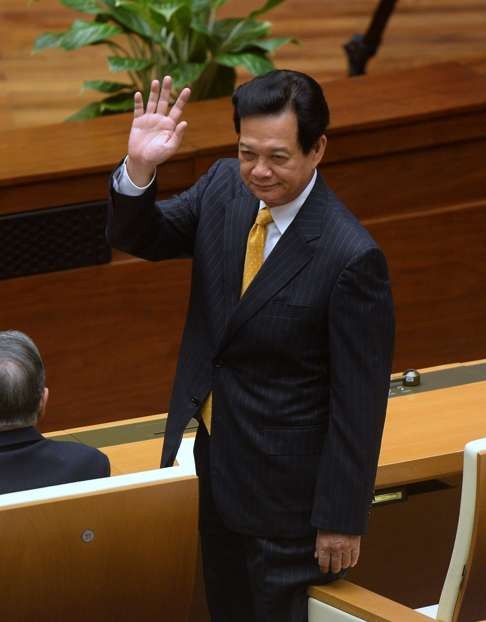 Former Vietnamese prime minister Nguyen Tan Dung turned to nuclear to address the power shortages identified as one of the chief brakes on Vietnam’s economic growth. Photo: AFP