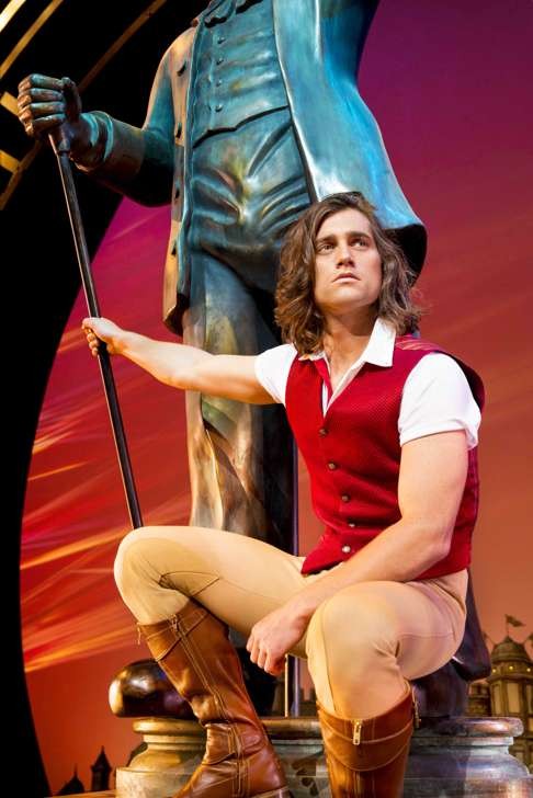 Bradley Jaden plays love interest Fiyero.