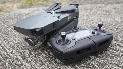 Mavic Pro’s rotors fold up, making it very portable.