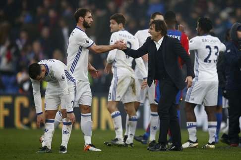 Chelsea have a healthy lead going into the holiday season. Photo: Reuters