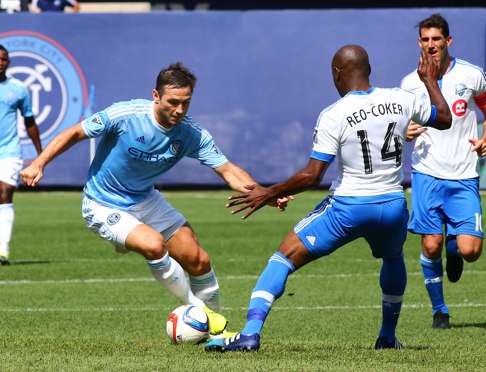 Frank Lampard playing for New York City. Photo: USA Today Sports